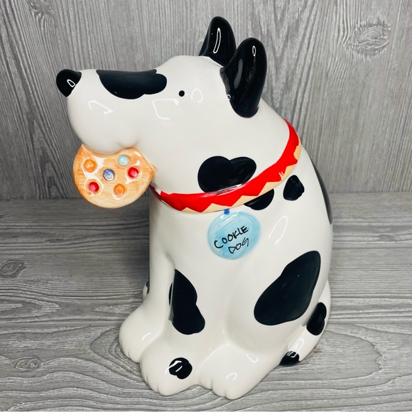 coco dowley Kitchen Vintage Coco Dowley Ceramic Dog Cookie Jar Dog